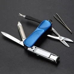 Multitool-Schlüsselanhänger – 10-in-1-EDC-Werkzeug aus Edelstahl