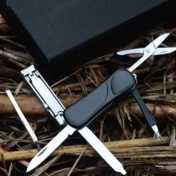 Multitool-Schlüsselanhänger – 10-in-1-EDC-Werkzeug aus Edelstahl