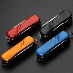 Multitool-Schlüsselanhänger – 10-in-1-EDC-Werkzeug aus Edelstahl