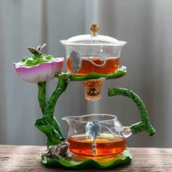 Mystic Lotus Räucher-Teekanne – Aromatisches Duftdekor für Zuhause