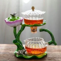 Mystic Lotus Räucher-Teekanne – Aromatisches Duftdekor für Zuhause