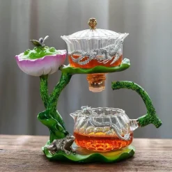 Mystic Lotus Räucher-Teekanne – Aromatisches Duftdekor für Zuhause