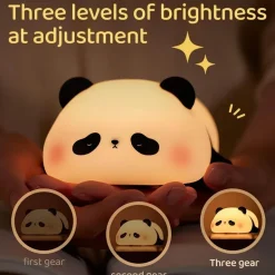 Nachtlampe mit Berührungssensor – Lazy Panda Design