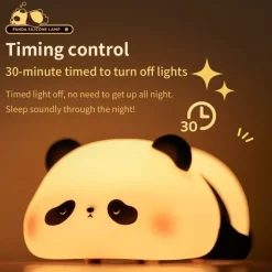 Nachtlampe mit Berührungssensor – Lazy Panda Design