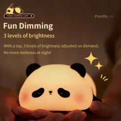 Nachtlampe mit Berührungssensor – Lazy Panda Design