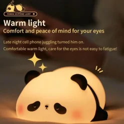 Nachtlampe mit Berührungssensor – Lazy Panda Design