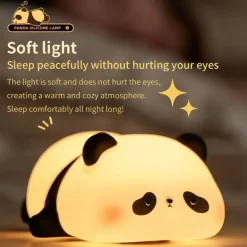 Nachtlampe mit Berührungssensor – Lazy Panda Design