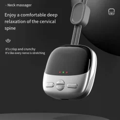 Nackenmassagegerät für die Halswirbelsäule – Tragbares Gerät zur Entlastung von Schultern und Wirbelsäule