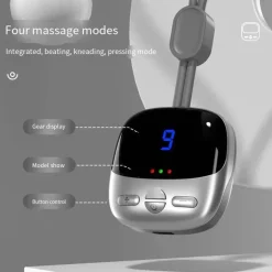 Nackenmassagegerät für die Halswirbelsäule – Tragbares Gerät zur Entlastung von Schultern und Wirbelsäule