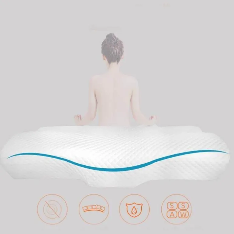 Nackenstützkissen aus Memory-Schaum – Ergonomisches Reisekissen