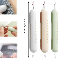 Nadeleinfädler-Nahttrenner-Werkzeug – Nähzubehör mit doppeltem Verwendungszweck