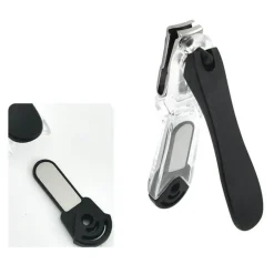 Nagelknipser aus Edelstahl mit rotierendem Kopf – ergonomisches Nagelpflegewerkzeug