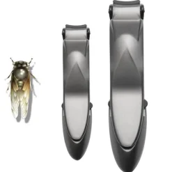 Nagelknipser aus Edelstahl mit Aufbewahrung – Nagelknipser-Organizer