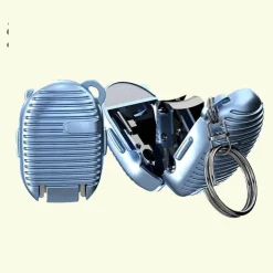 Nagelknipser im Taschenformat als Schlüsselanhänger – einfaches Maniküre-Werkzeug