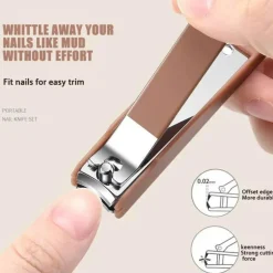 Nagelpflegeset aus Edelstahl – Professionelles Maniküre-Werkzeugset