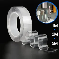 Nano-Doppelklebeband – Ablösbarer Klebstoff für die Verwendung auf mehreren Oberflächen