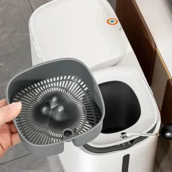 Nass-Trocken-Recyclingbehälter – Praktischer Mülleimer für einfache Mülltrennung