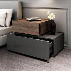 Natacha Nachttisch – Moderner Nachttisch mit Stauraum