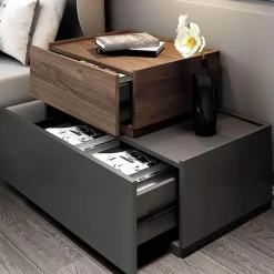 Natacha Nachttisch – Moderner Nachttisch mit Stauraum