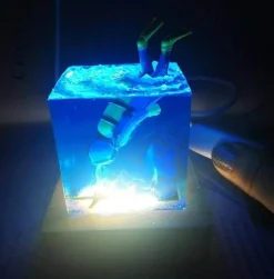 Nautical Scuba Diver Lamp - Unique Home Decor Light
