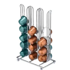 Nespresso-Kapselspender-Turm – Stilvoller Kaffeepad-Organizer für Zuhause und das Büro