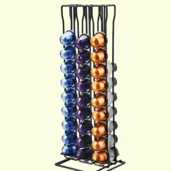 Nespresso-Kapselspender-Turm – Stilvoller Kaffeepad-Organizer für Zuhause und das Büro