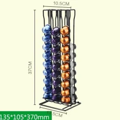 Nespresso-Pad-Halter – Stilvoller Organizer für 60 Kaffeekapseln