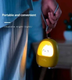 Niedliche Haustier-Nachtlampe – tragbares stimmungsvolles Nachttischlicht