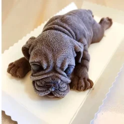 Niedliche Hunde-Silikonform – 3D-Eiscreme-Schokoladenmaschine