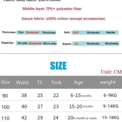 Niedliche Tiere Kinder-Unterwäscheset aus Baumwolle – 4er-Pack Unisex