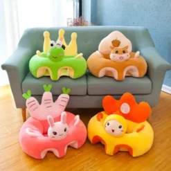 Niedlicher, bequemer Babysitz mit Tiermotiv – weicher Kinderstuhl