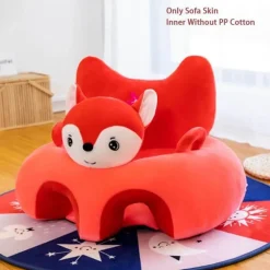 Niedlicher, bequemer Babysitz mit Tiermotiv – weicher Kinderstuhl