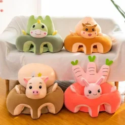 Niedlicher, bequemer Babysitz mit Tiermotiv – weicher Kinderstuhl