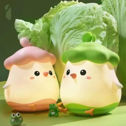 Niedliches Tier-Silikon-LED-Nachtlicht - Haustierlampe