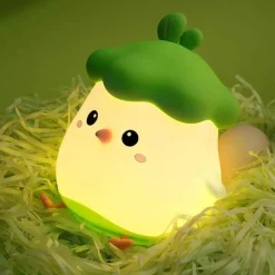 Niedliches Tier-Silikon-LED-Nachtlicht - Haustierlampe