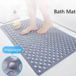Non-Slip Foot Massage Shower Mat - Comfortable and Safe Bath Mat