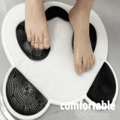 Non-Slip Massage Bath Mat - Soft Shower Rug