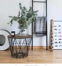 Nordic Art Korbstuhl- und Tischset – Stilvolles Wohndekor