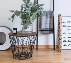 Nordic Art Korbstuhl- und Tischset – Stilvolles Wohndekor