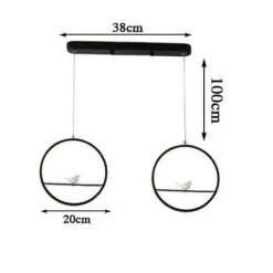 Nordic Birds Pendant Light - Stylish Ceiling Fixture
