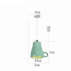 Nordic Ceramic Tea Cup - Stylish Lightweight Design