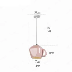 Nordic Ceramic Tea Cup - Stylish Lightweight Design