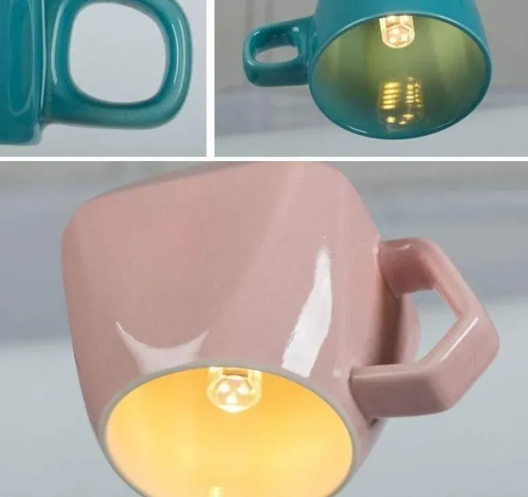 Nordic Ceramic Tea Cup - Stylish Lightweight Design