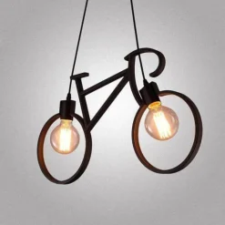 Nordic Chandelier - Modern Bicycle Droplight Lamp