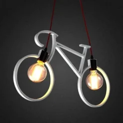 Nordic Chandelier - Modern Bicycle Droplight Lamp