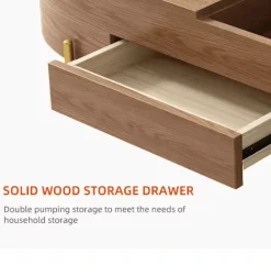 Nordic Coffee Table - Space-Saving American Design