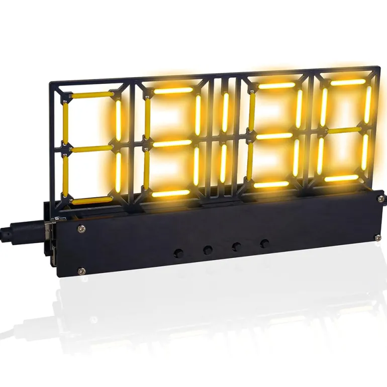 Nordic Double-Sided LED Clock - Modern Design Timepiece