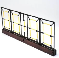Nordic Double-Sided LED Clock - Modern Design Timepiece