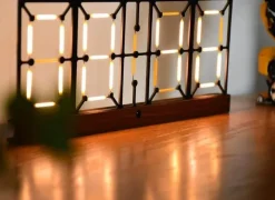 Nordic Double-Sided LED Clock - Modern Design Timepiece