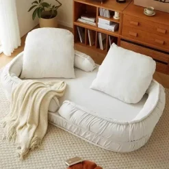 Nordic Foldable Recliner Sofa Bed - Lazy Single Sleeper Chair